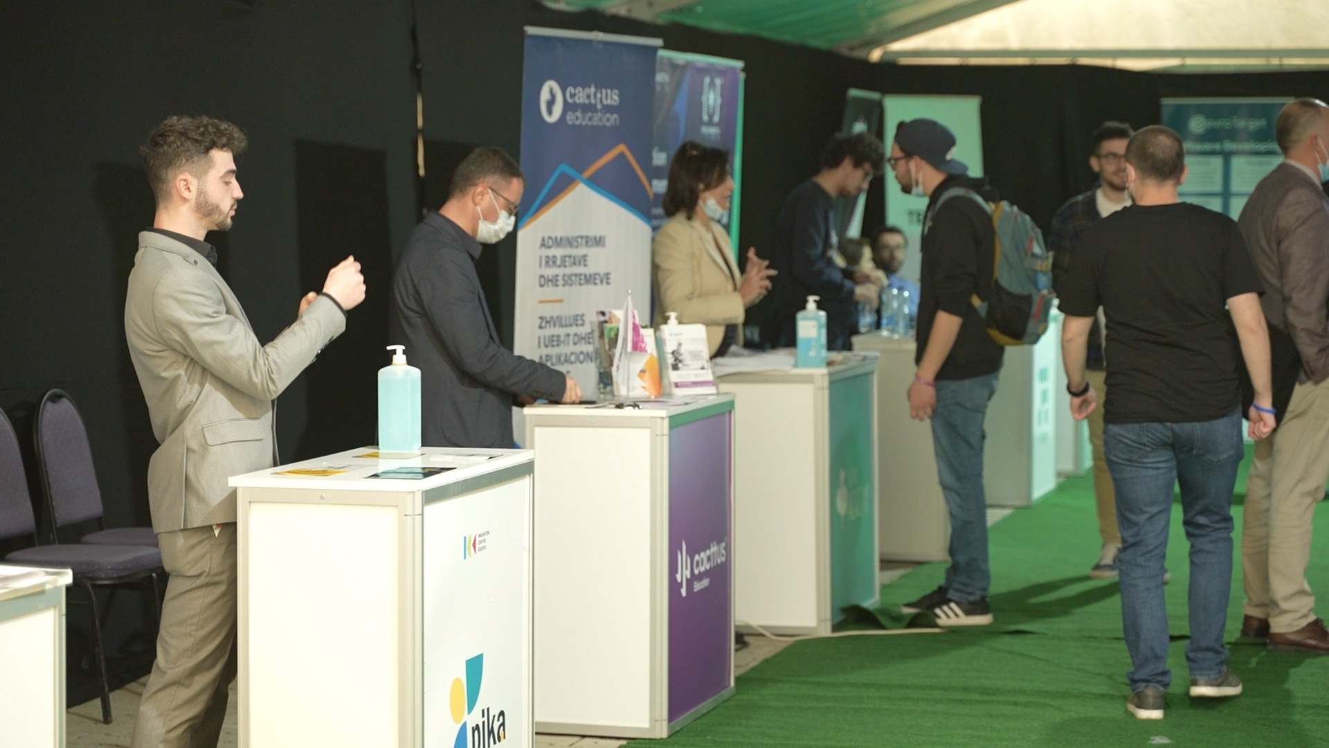 ICT for Kosovo’s Growth in cooperation with KosICT organized “ICT JobFair” during the festival.