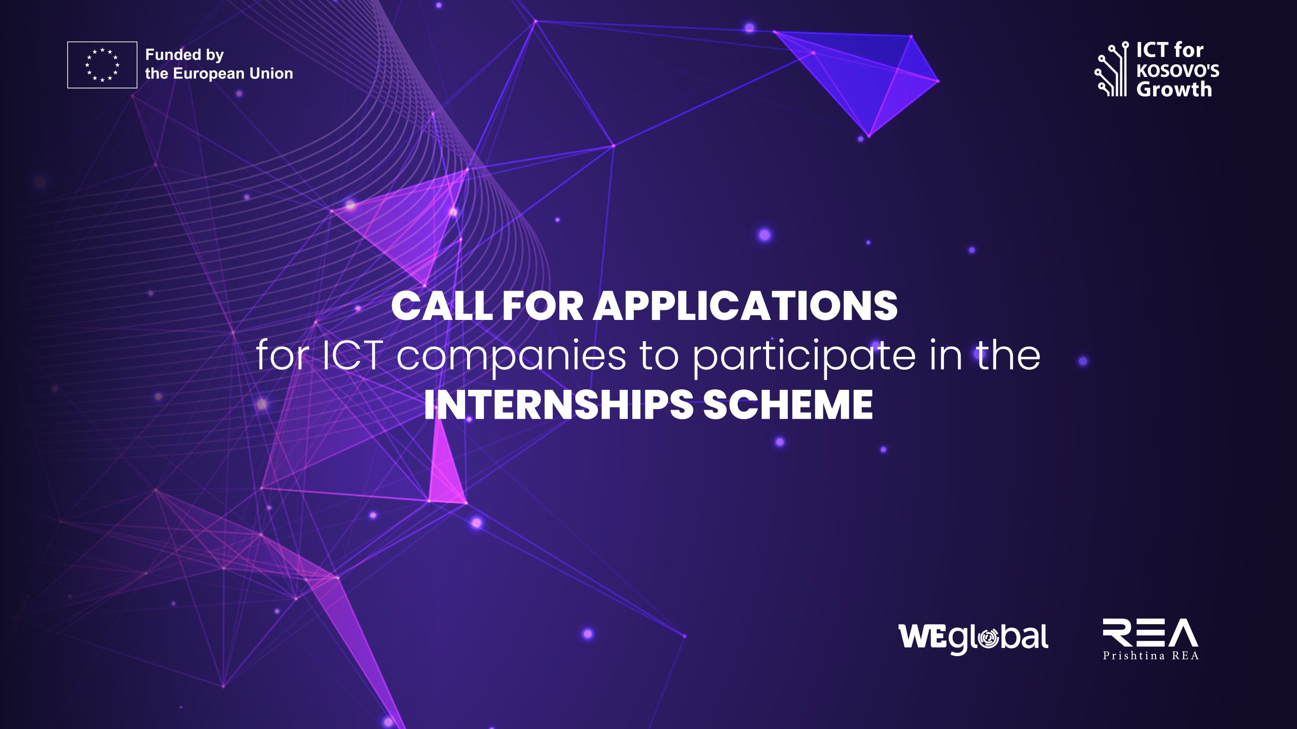 Call for Applications for ICT companies to participate in the Internships Scheme