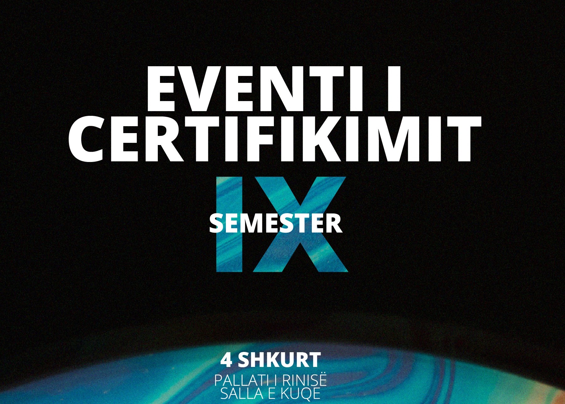 Njoftim për Eventin e Certifikimit – Rundi IX