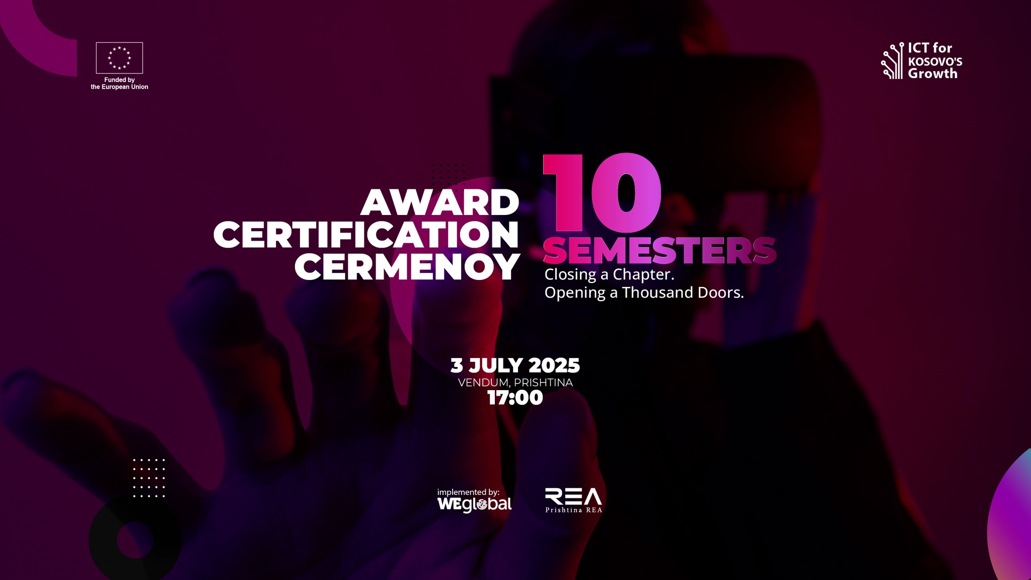 Award Certification Ceremony – Round 10